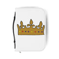 Crown Design Zippered Bible Case (Protective Carrying Pouch)
