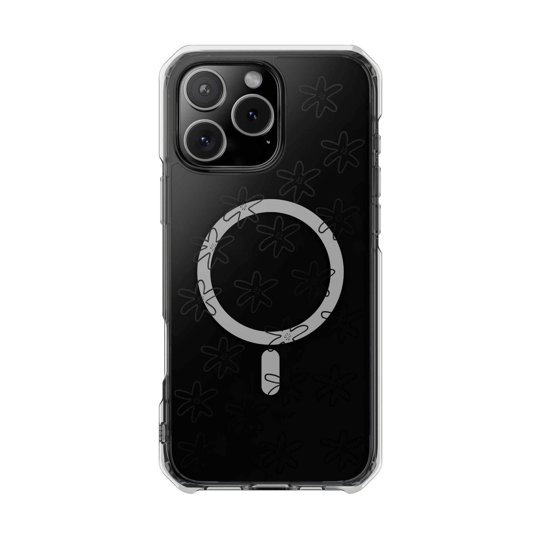 Lilie- Clear Magnetic Phone Case with Magsafe Ring — Slim Protective iPhone Cover