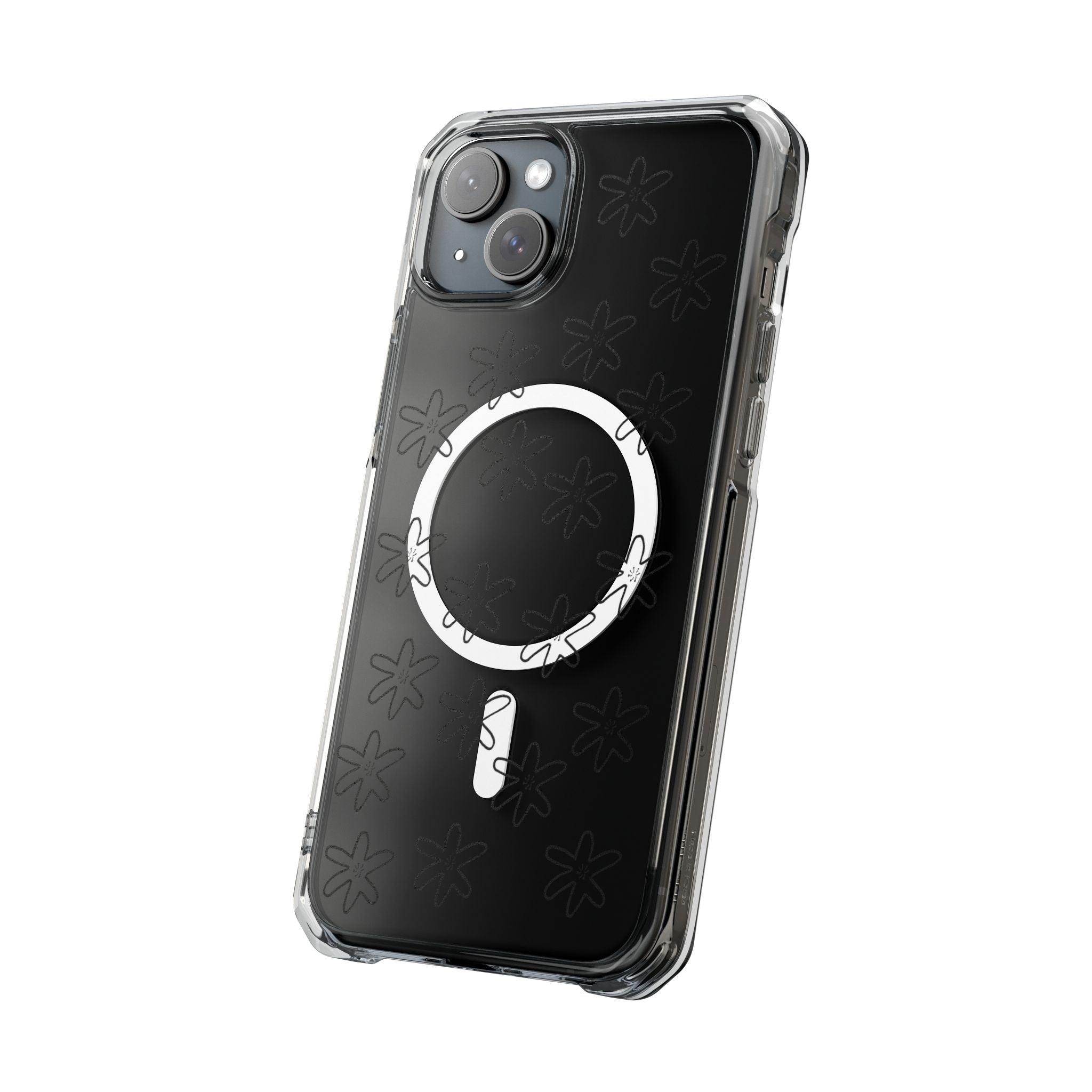 Lilie- Clear Magnetic Phone Case with Magsafe Ring — Slim Protective iPhone Cover