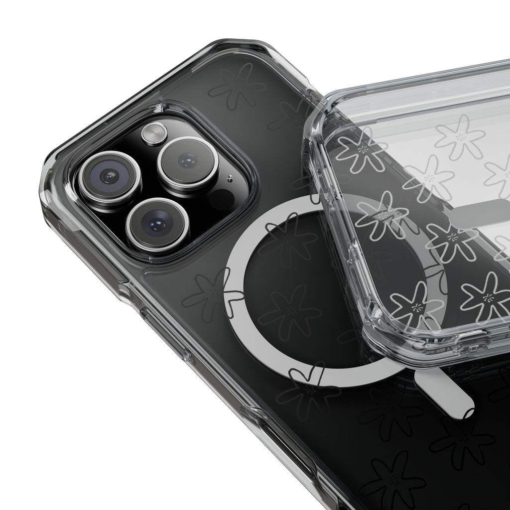 Lilie- Clear Magnetic Phone Case with Magsafe Ring — Slim Protective iPhone Cover