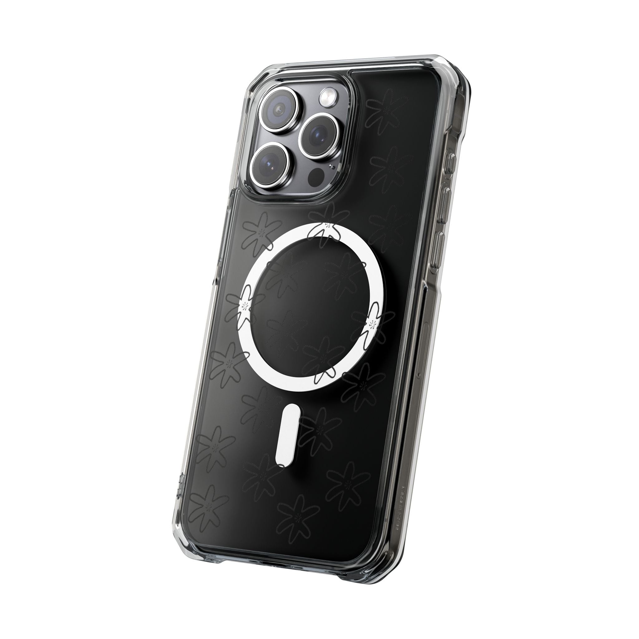 Lilie- Clear Magnetic Phone Case with Magsafe Ring — Slim Protective iPhone Cover