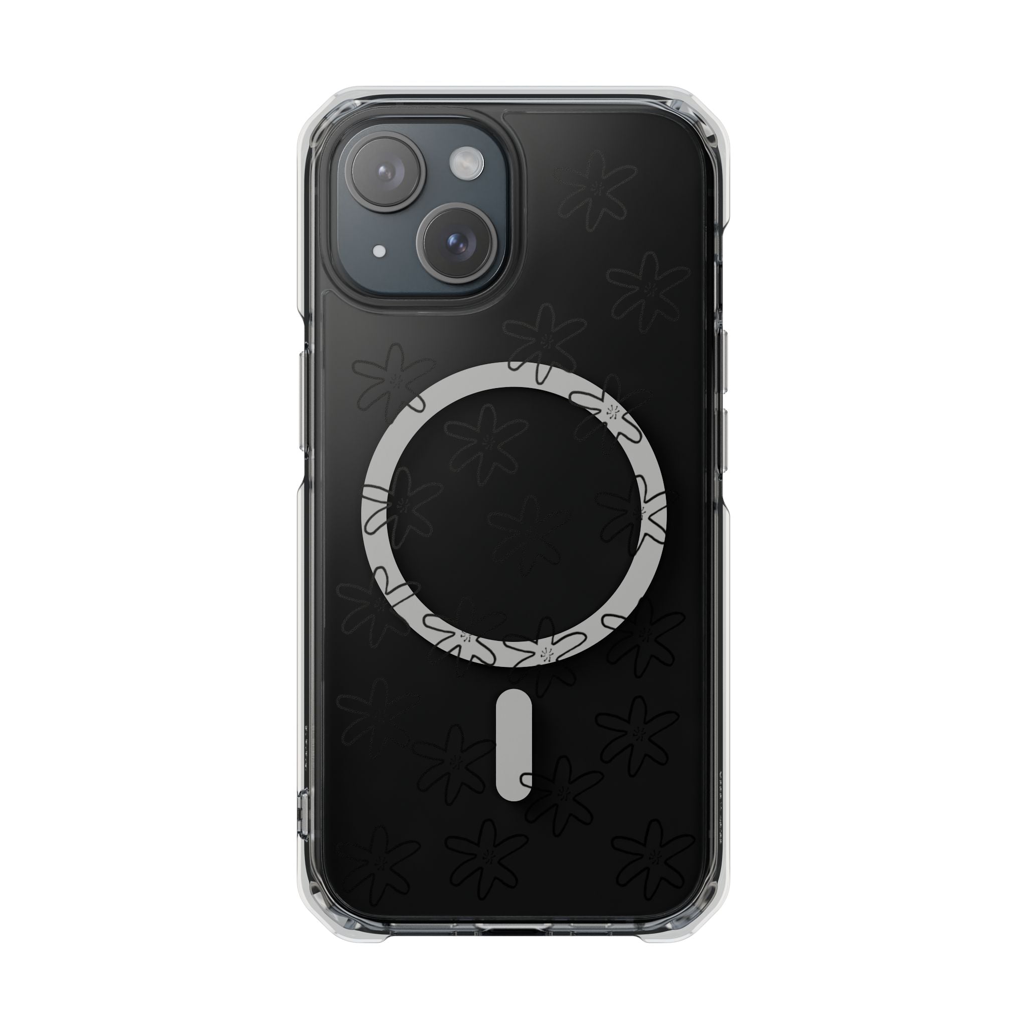 Lilie- Clear Magnetic Phone Case with Magsafe Ring — Slim Protective iPhone Cover