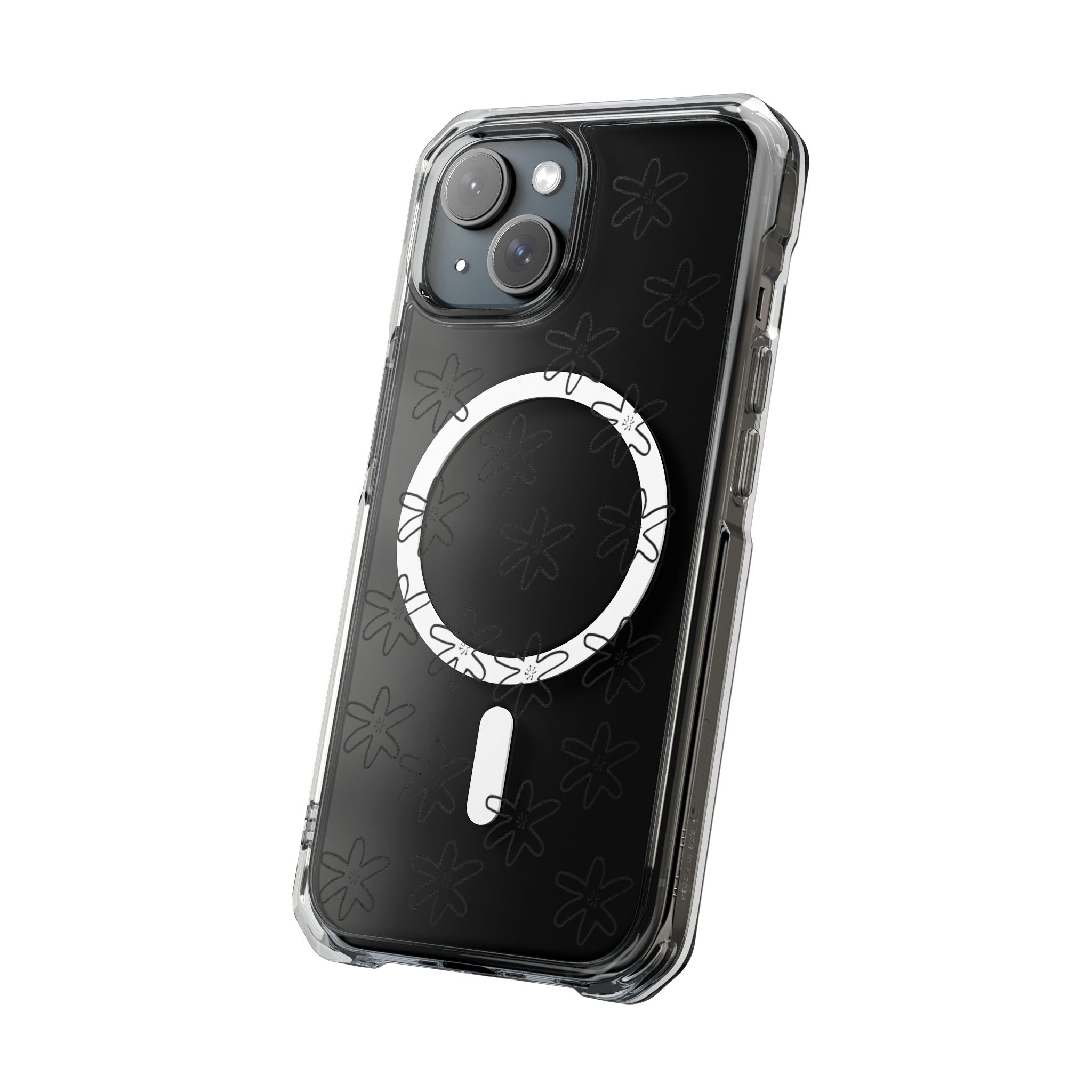 Lilie- Clear Magnetic Phone Case with Magsafe Ring — Slim Protective iPhone Cover