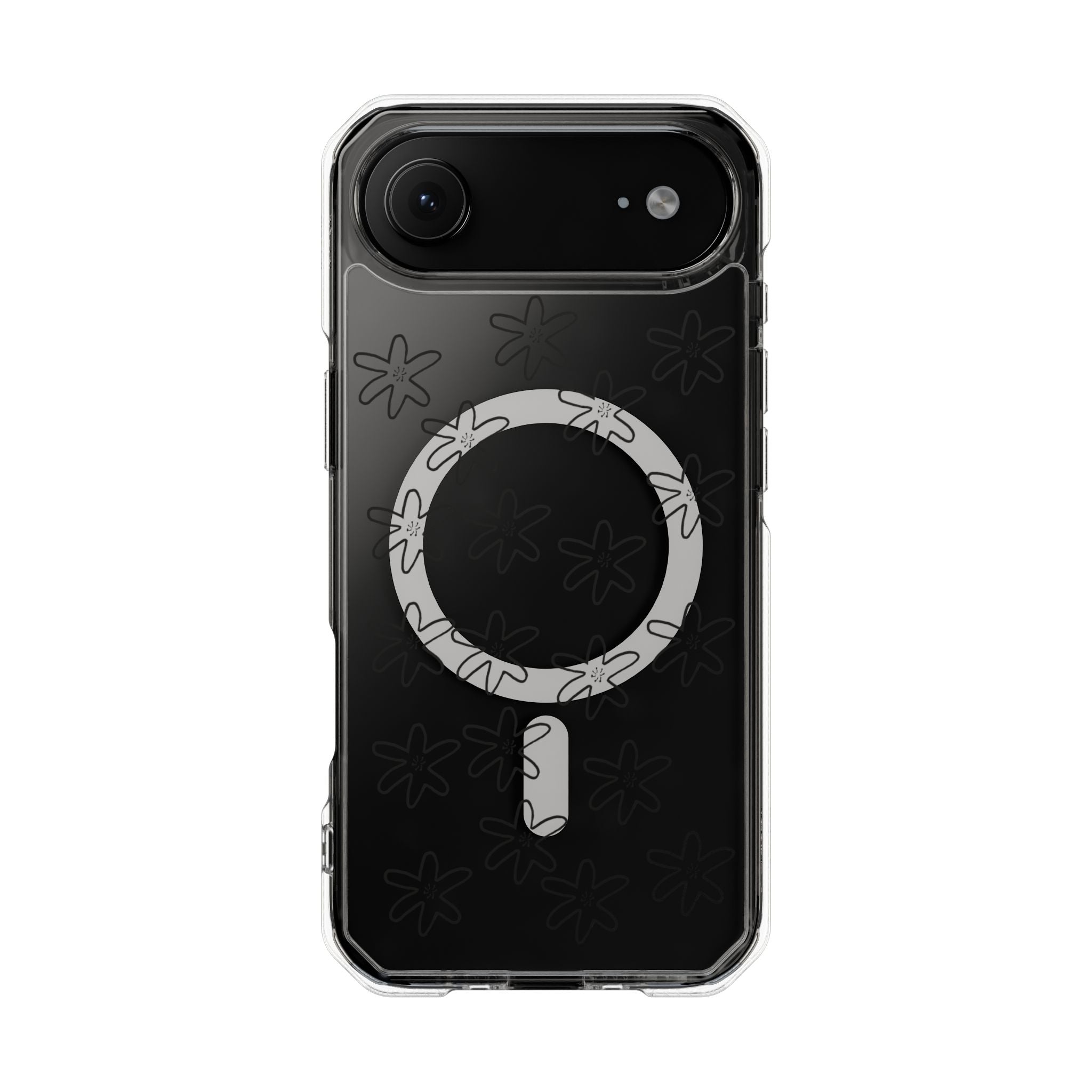 Lilie- Clear Magnetic Phone Case with Magsafe Ring — Slim Protective iPhone Cover