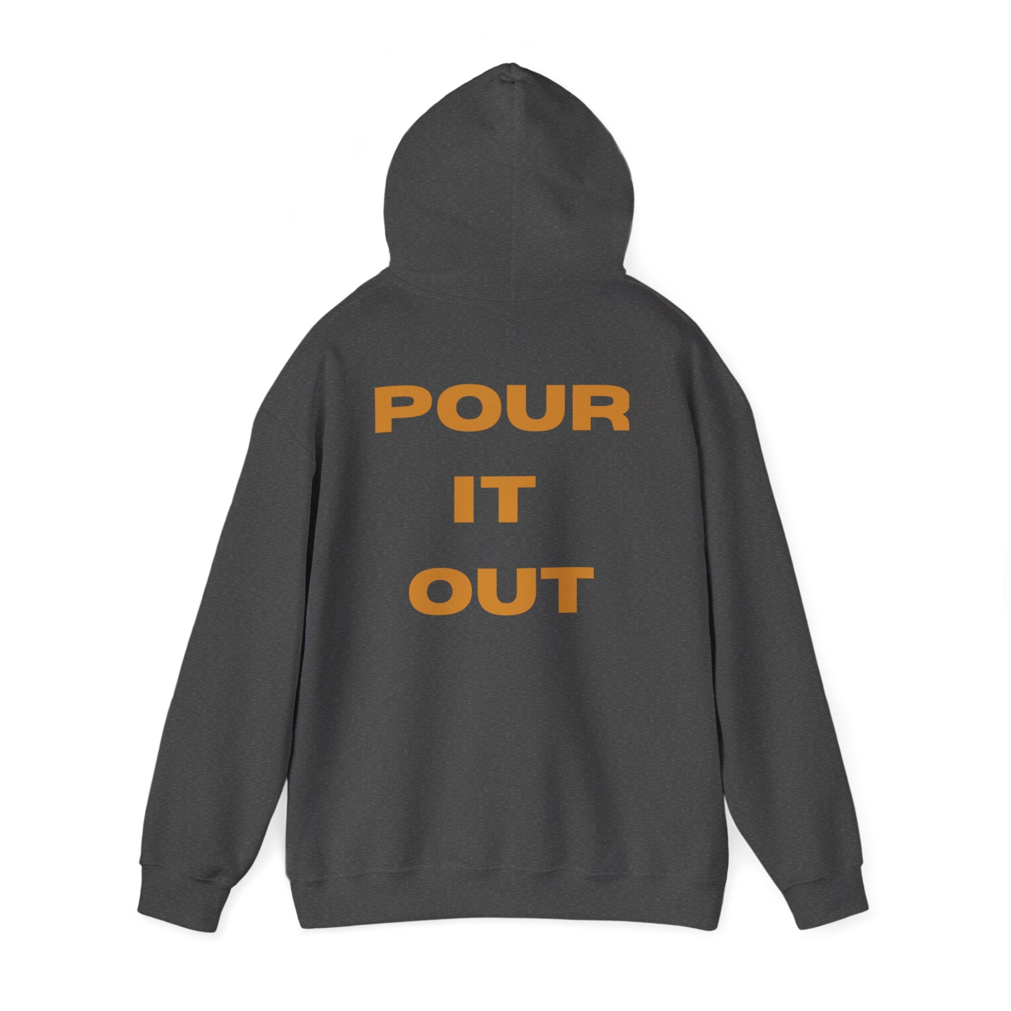 Pour It Out Hoodie Alabaster Box Logo Sweatshirt