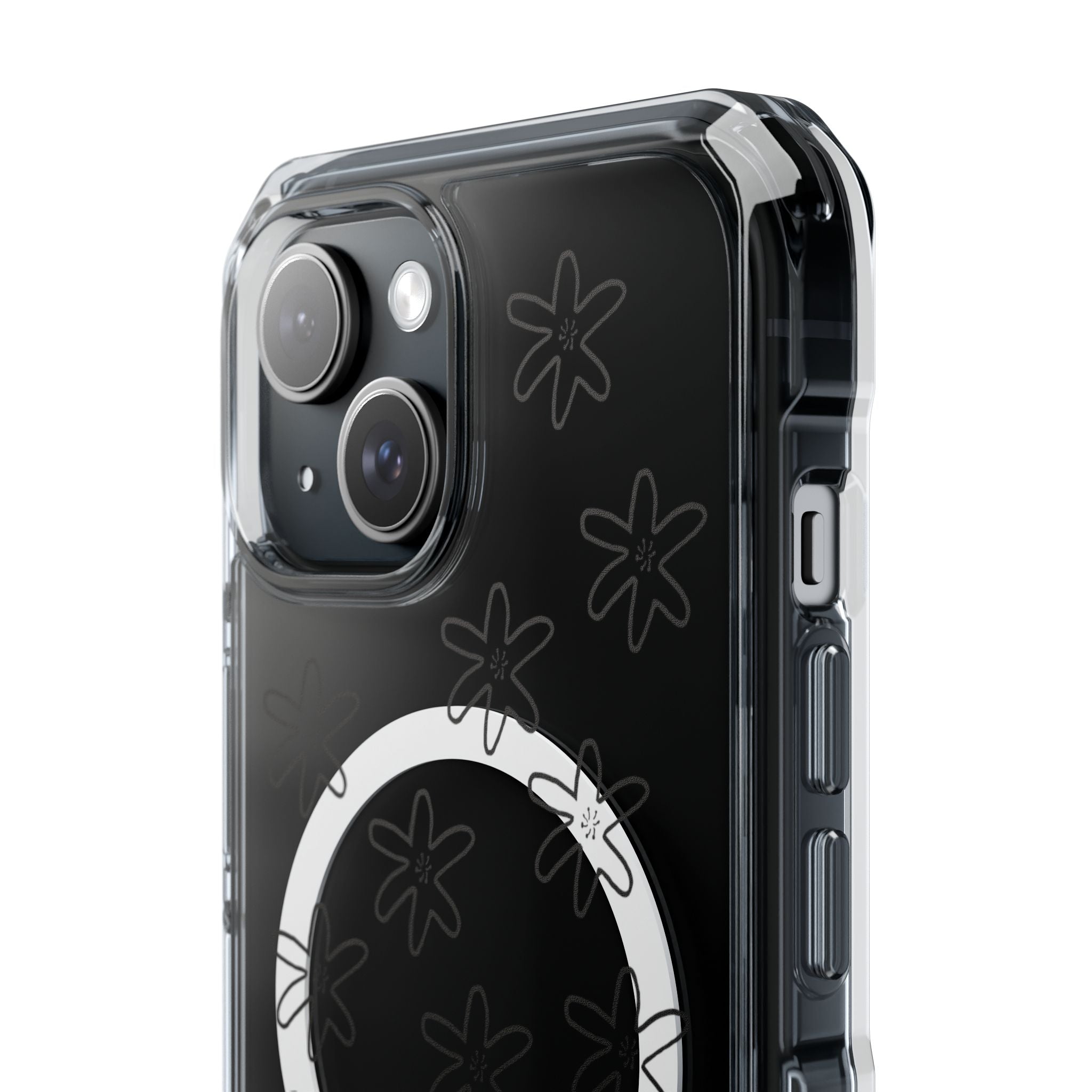 Lilie- Clear Magnetic Phone Case with Magsafe Ring — Slim Protective iPhone Cover