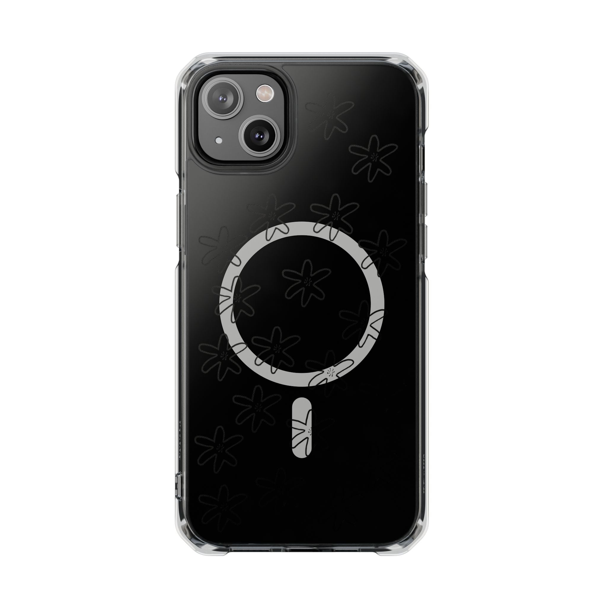 Lilie- Clear Magnetic Phone Case with Magsafe Ring — Slim Protective iPhone Cover