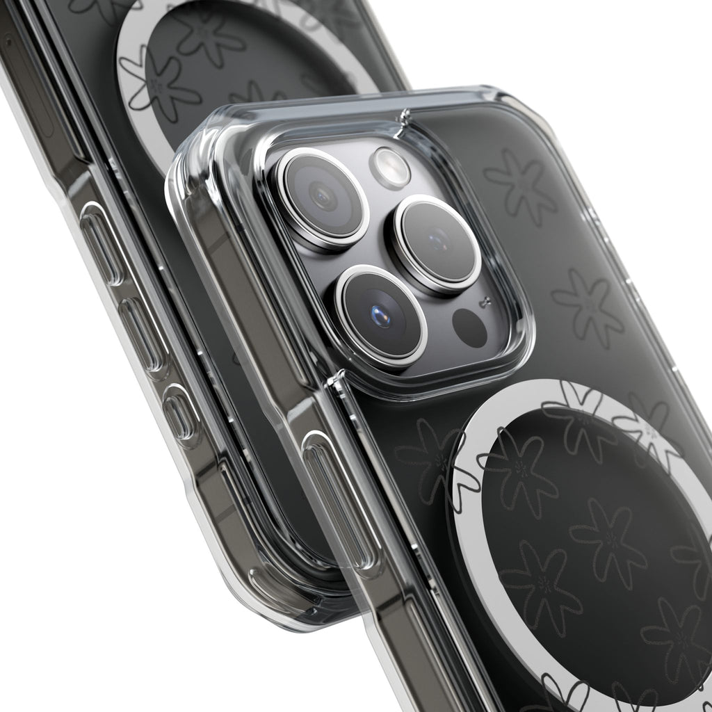 Lilie- Clear Magnetic Phone Case with Magsafe Ring — Slim Protective iPhone Cover