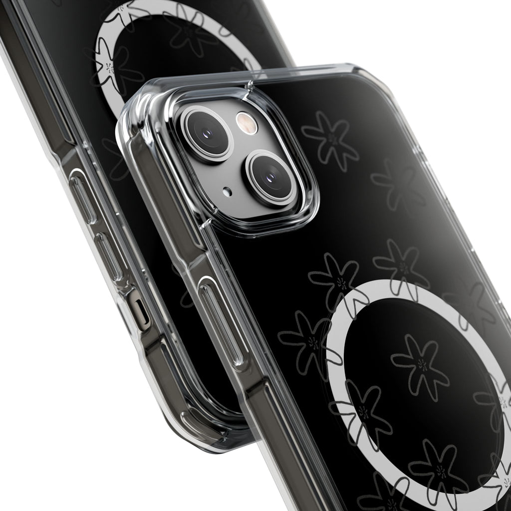 Lilie- Clear Magnetic Phone Case with Magsafe Ring — Slim Protective iPhone Cover