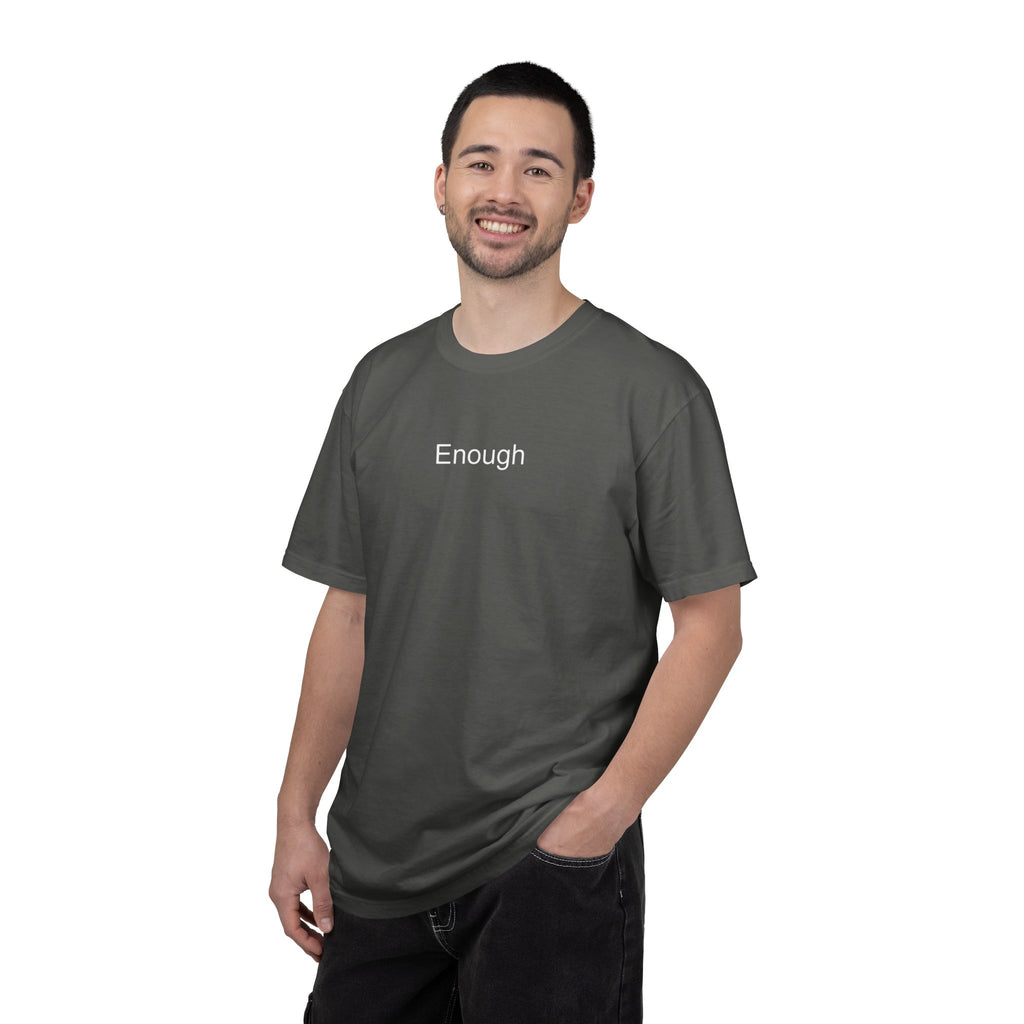 Enough Crown T-Shirt — Minimal Self-Worth Graphic Tee