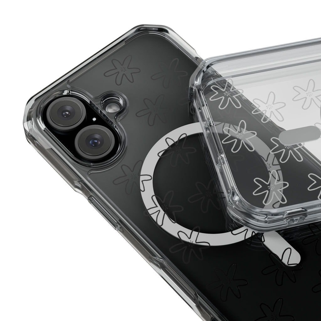 Lilie- Clear Magnetic Phone Case with Magsafe Ring — Slim Protective iPhone Cover