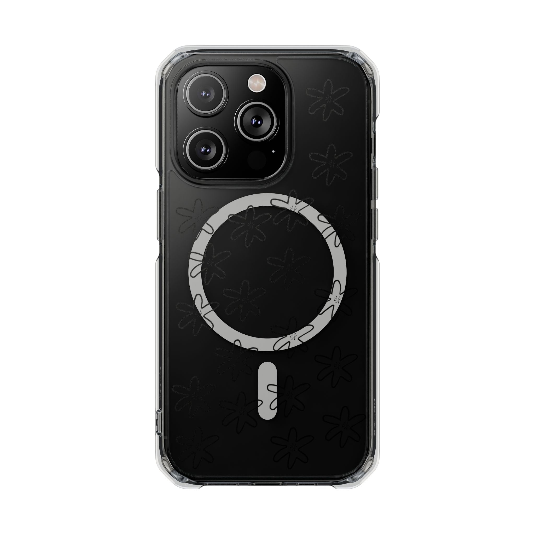 Lilie- Clear Magnetic Phone Case with Magsafe Ring — Slim Protective iPhone Cover
