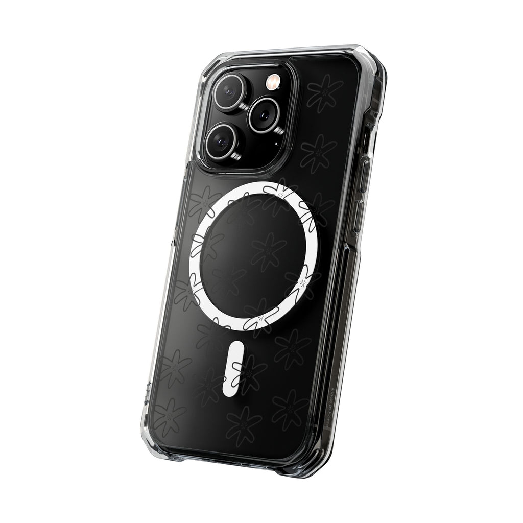 Lilie- Clear Magnetic Phone Case with Magsafe Ring — Slim Protective iPhone Cover