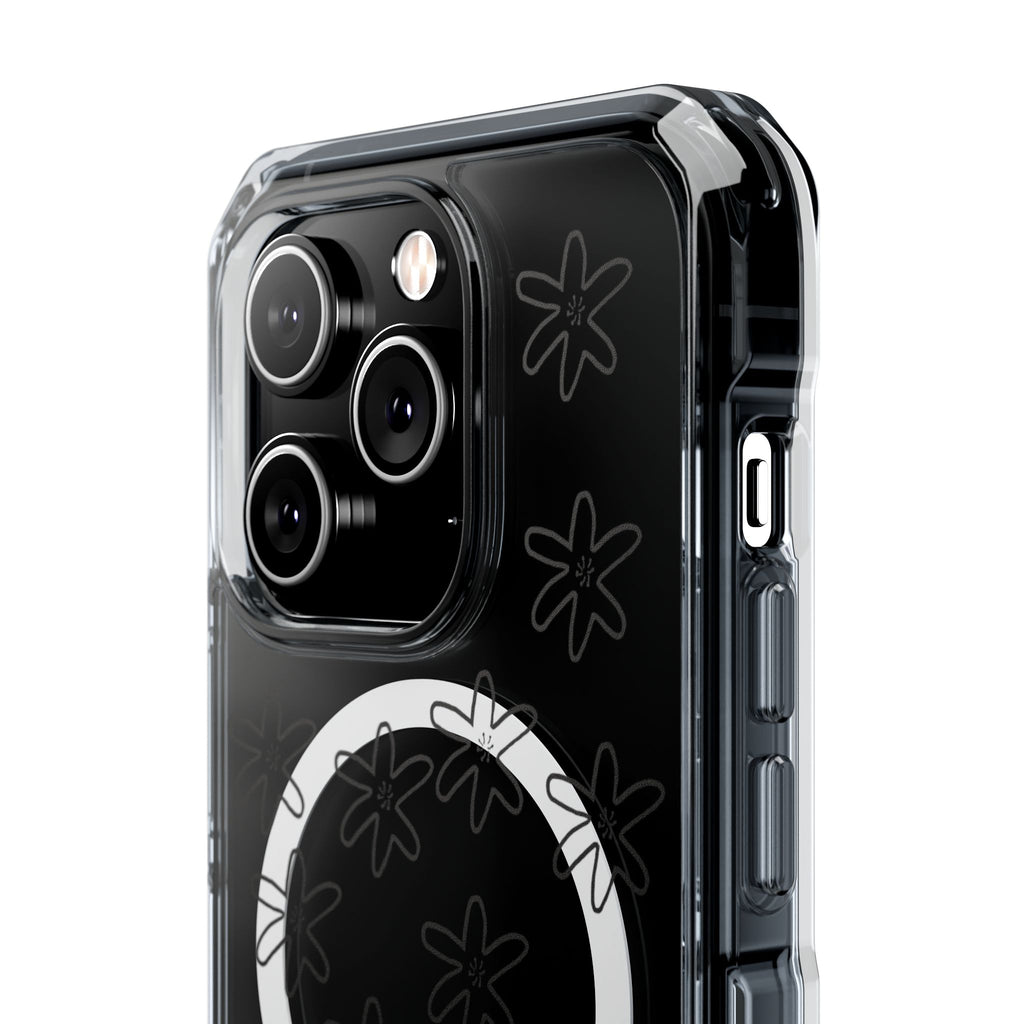 Lilie- Clear Magnetic Phone Case with Magsafe Ring — Slim Protective iPhone Cover