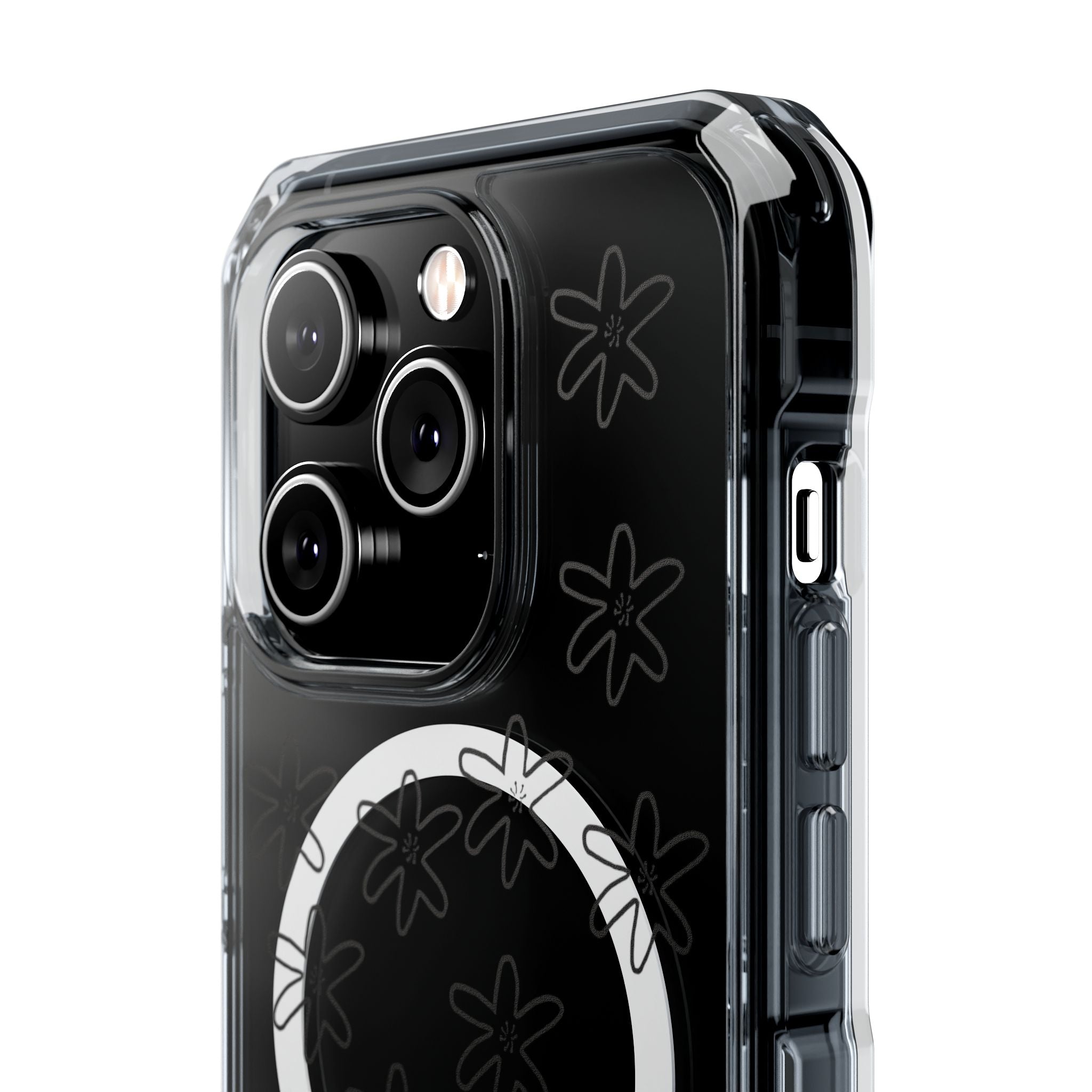 Lilie- Clear Magnetic Phone Case with Magsafe Ring — Slim Protective iPhone Cover