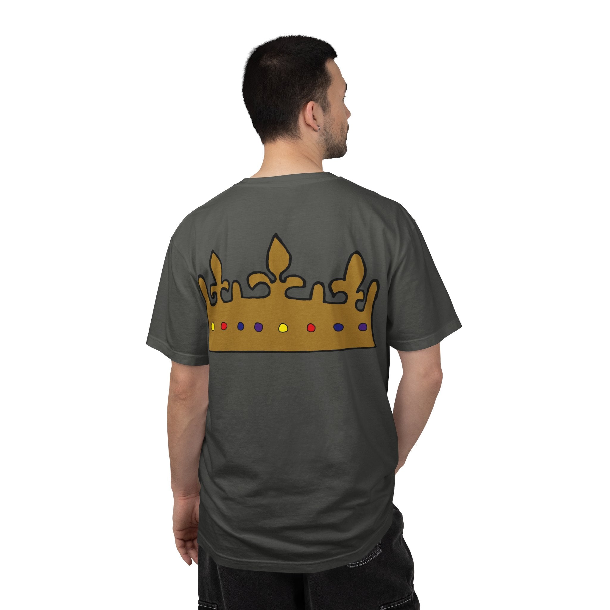 Enough Crown T-Shirt — Minimal Self-Worth Graphic Tee