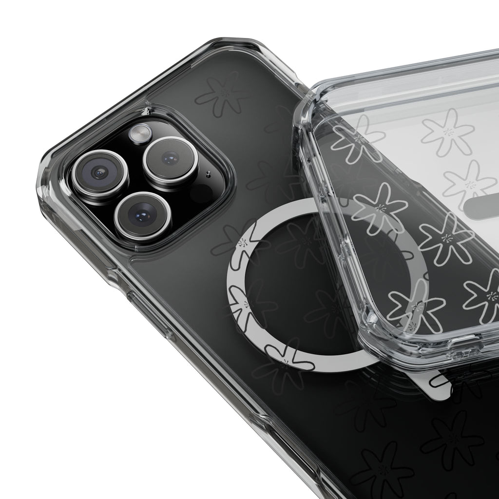 Lilie- Clear Magnetic Phone Case with Magsafe Ring — Slim Protective iPhone Cover