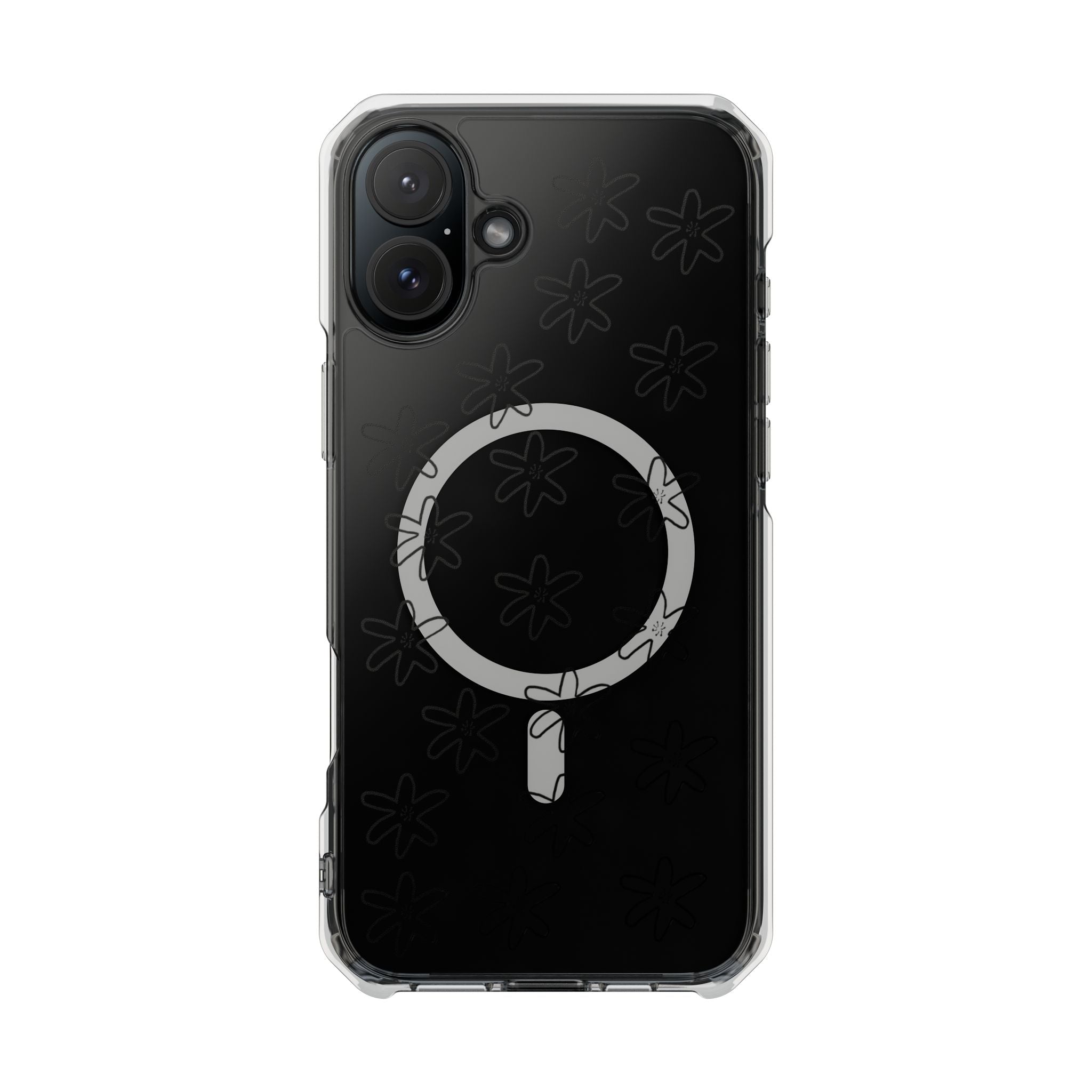 Lilie- Clear Magnetic Phone Case with Magsafe Ring — Slim Protective iPhone Cover