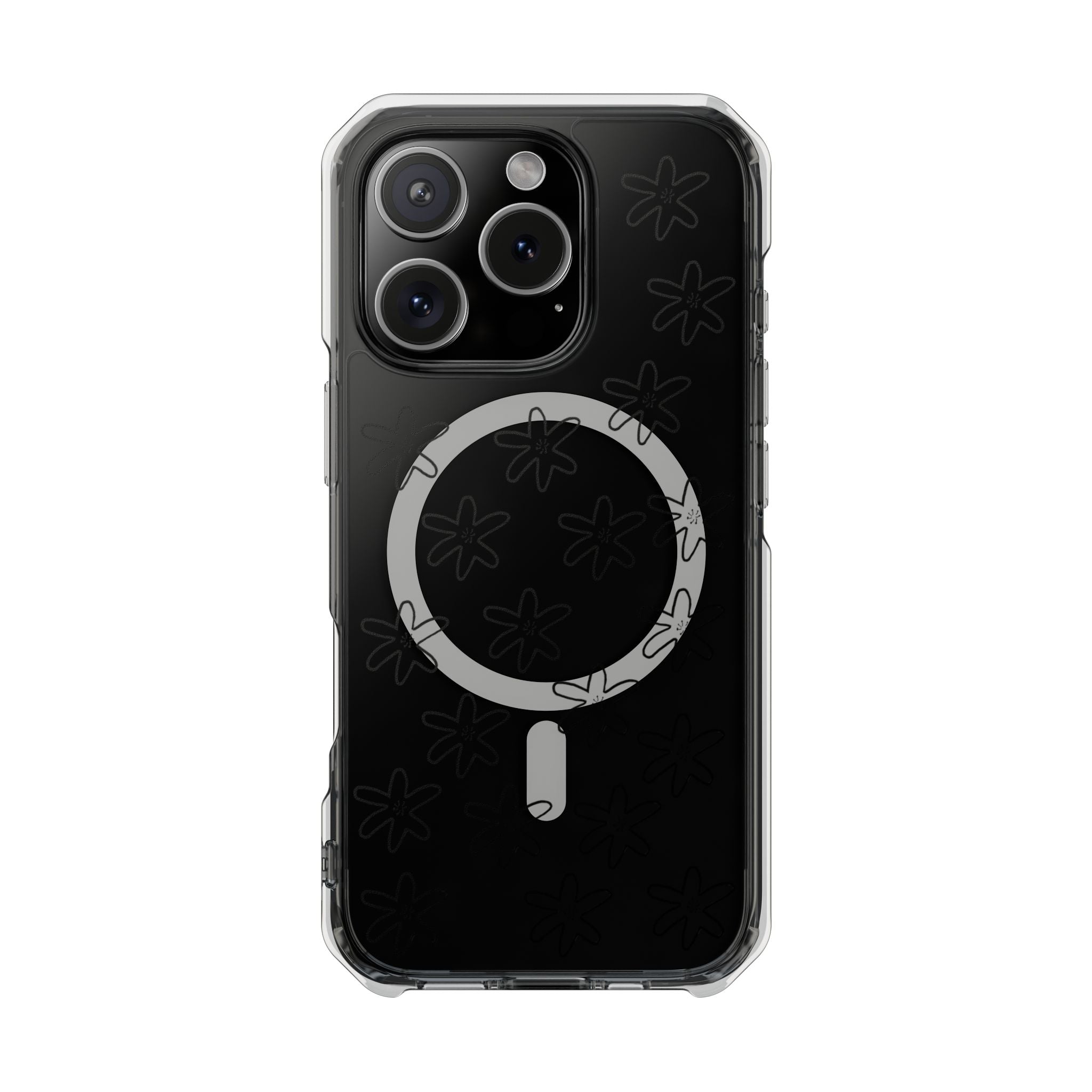 Lilie- Clear Magnetic Phone Case with Magsafe Ring — Slim Protective iPhone Cover