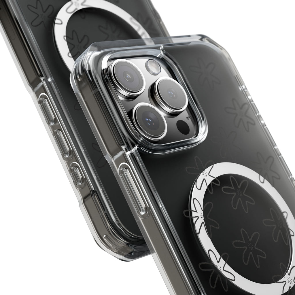 Lilie- Clear Magnetic Phone Case with Magsafe Ring — Slim Protective iPhone Cover