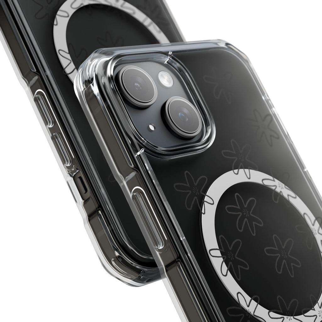Lilie- Clear Magnetic Phone Case with Magsafe Ring — Slim Protective iPhone Cover