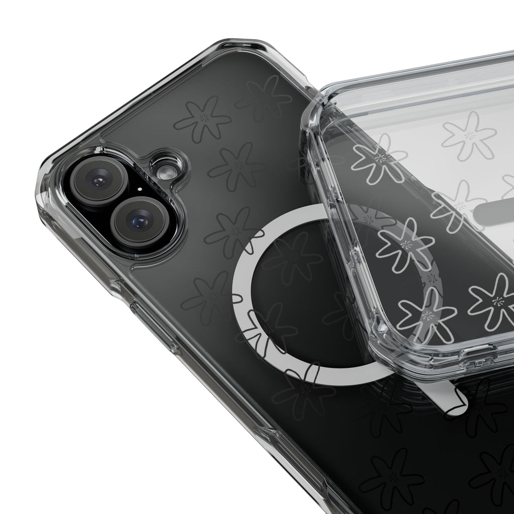 Lilie- Clear Magnetic Phone Case with Magsafe Ring — Slim Protective iPhone Cover