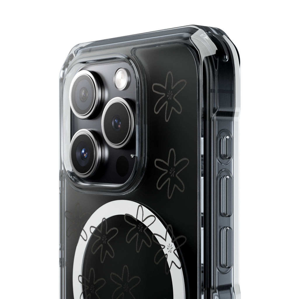 Lilie- Clear Magnetic Phone Case with Magsafe Ring — Slim Protective iPhone Cover