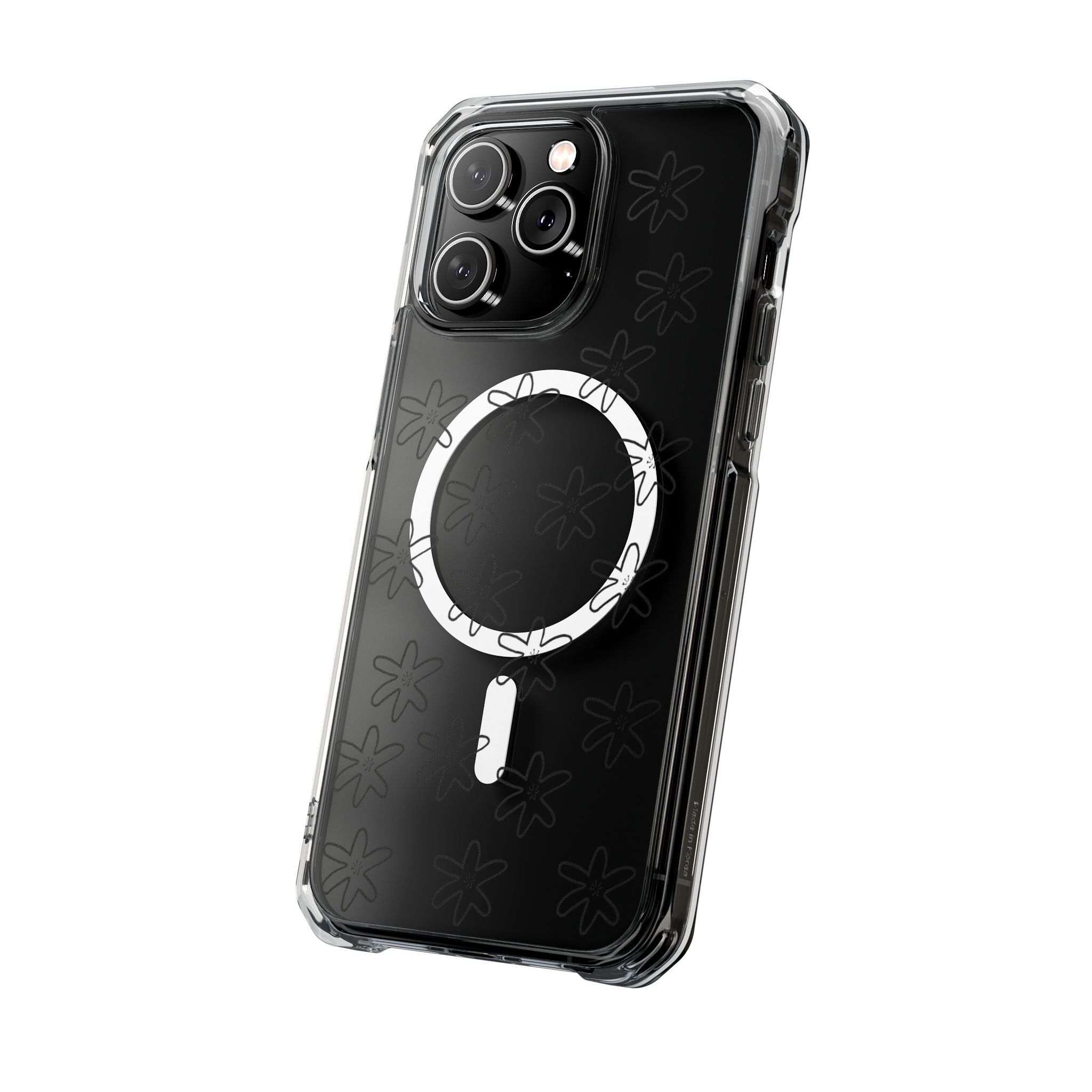 Lilie- Clear Magnetic Phone Case with Magsafe Ring — Slim Protective iPhone Cover