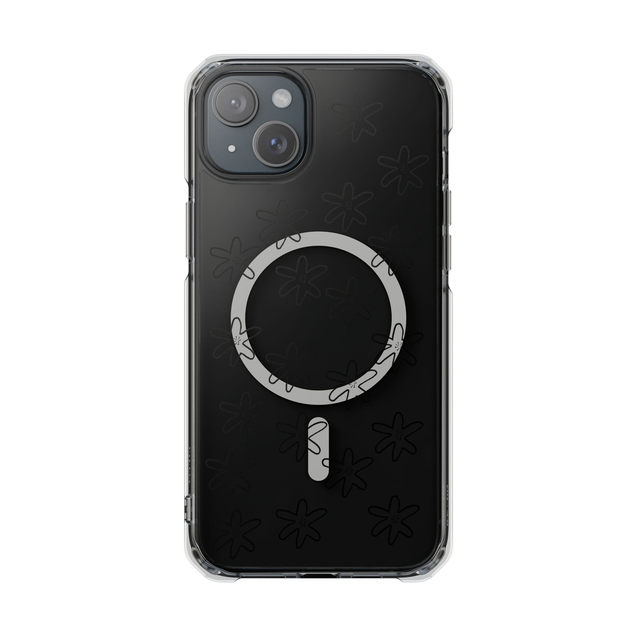 Lilie- Clear Magnetic Phone Case with Magsafe Ring — Slim Protective iPhone Cover
