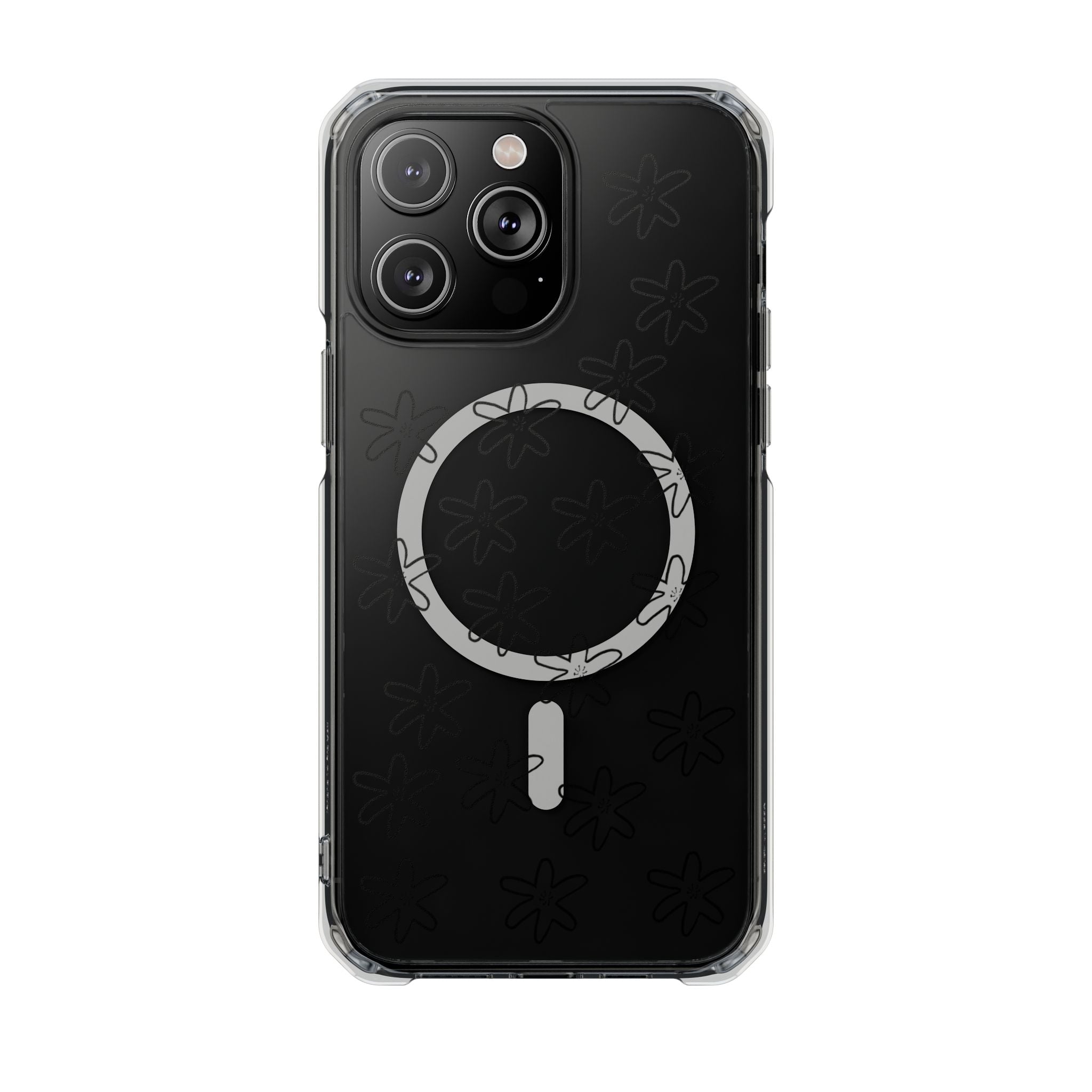 Lilie- Clear Magnetic Phone Case with Magsafe Ring — Slim Protective iPhone Cover