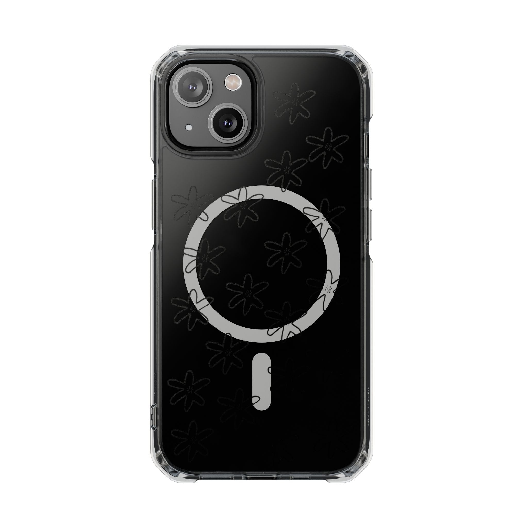 Lilie- Clear Magnetic Phone Case with Magsafe Ring — Slim Protective iPhone Cover
