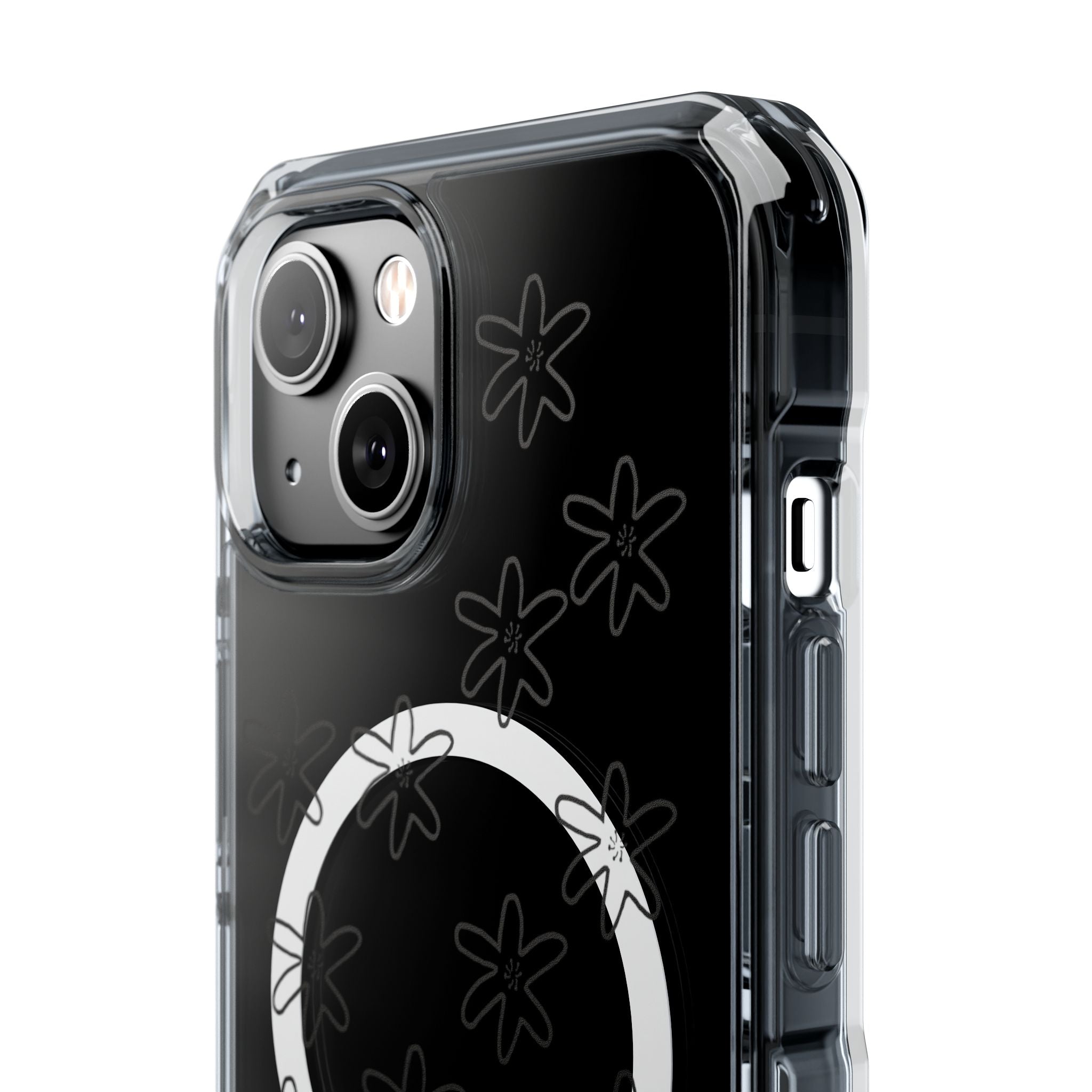Lilie- Clear Magnetic Phone Case with Magsafe Ring — Slim Protective iPhone Cover