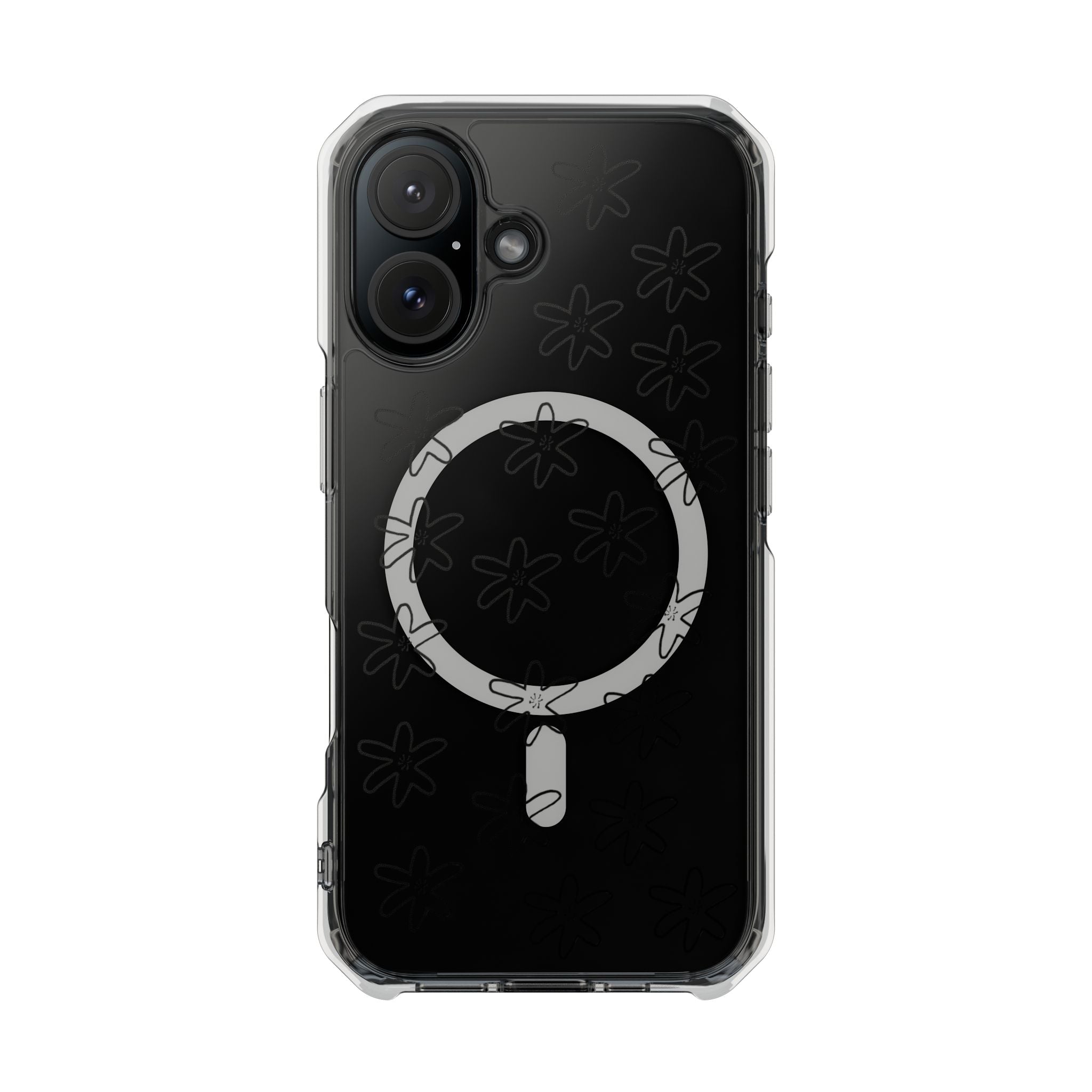 Lilie- Clear Magnetic Phone Case with Magsafe Ring — Slim Protective iPhone Cover