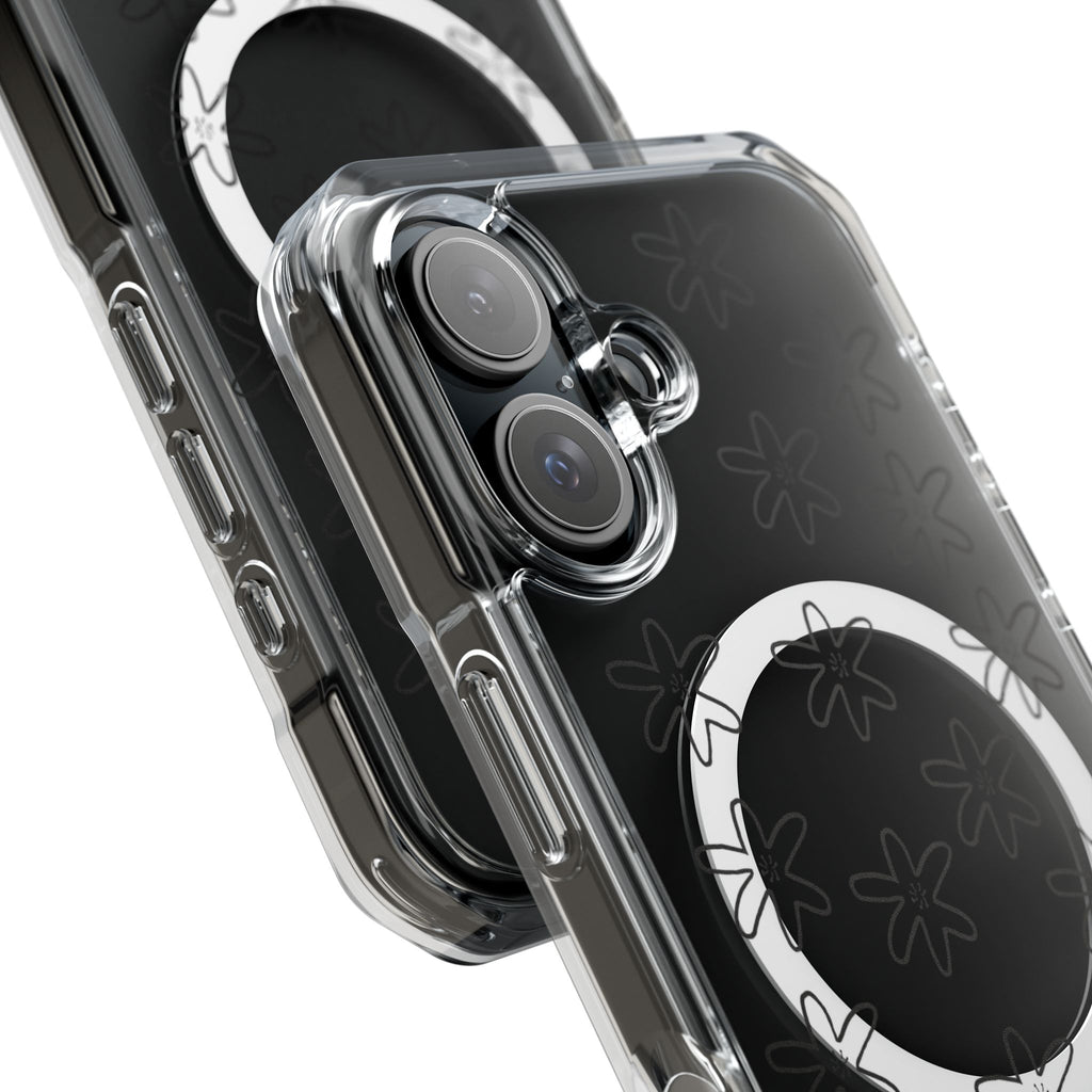 Lilie- Clear Magnetic Phone Case with Magsafe Ring — Slim Protective iPhone Cover