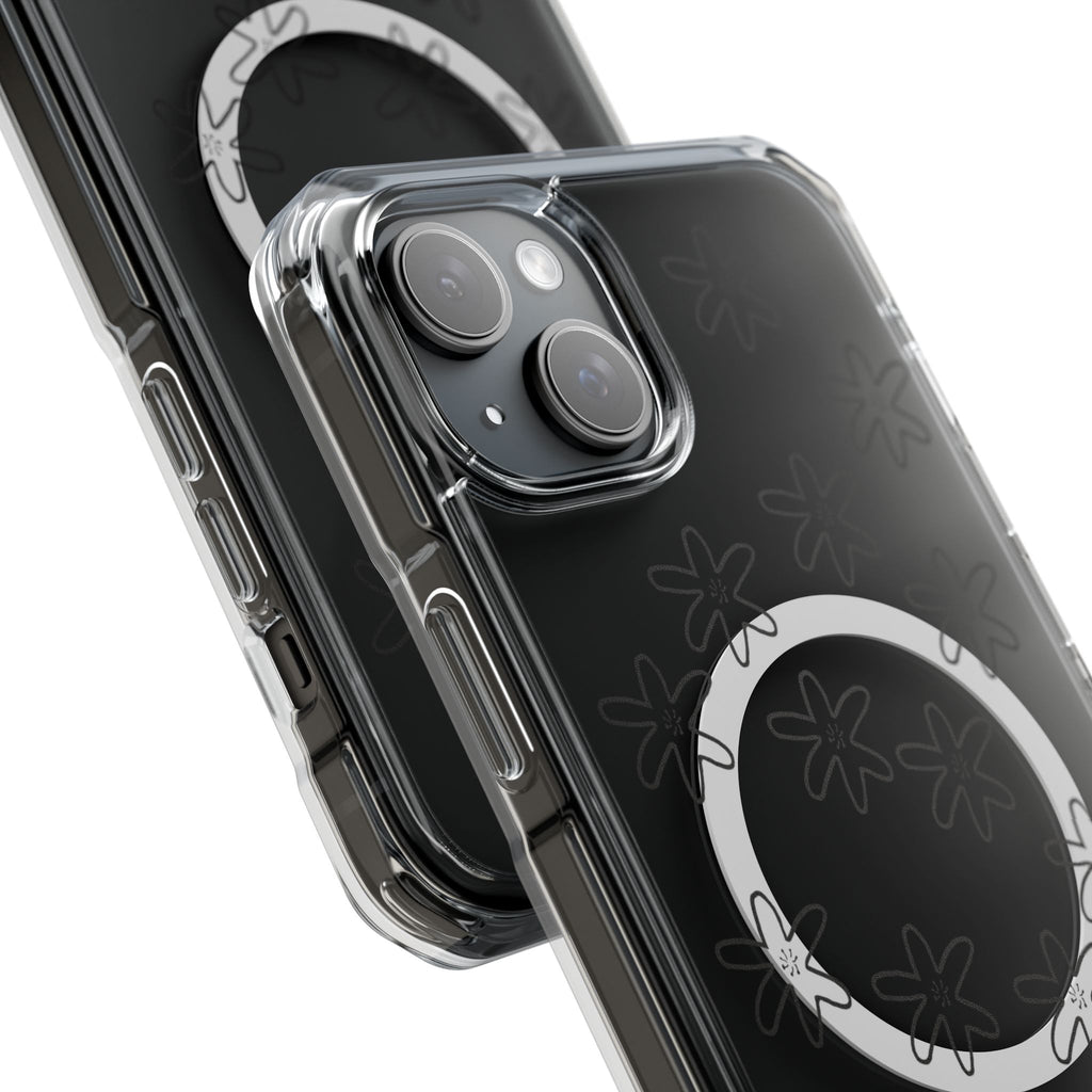 Lilie- Clear Magnetic Phone Case with Magsafe Ring — Slim Protective iPhone Cover