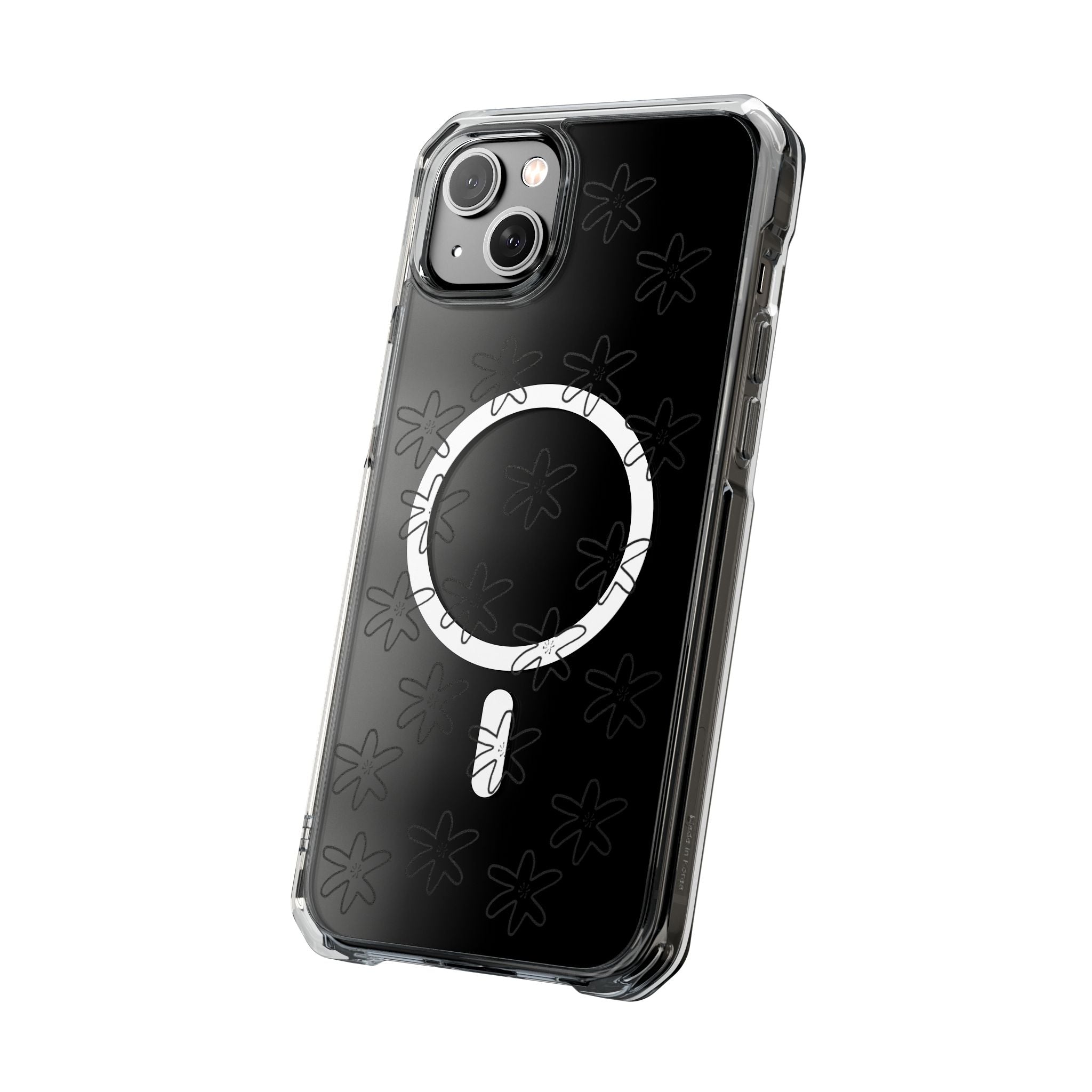 Lilie- Clear Magnetic Phone Case with Magsafe Ring — Slim Protective iPhone Cover