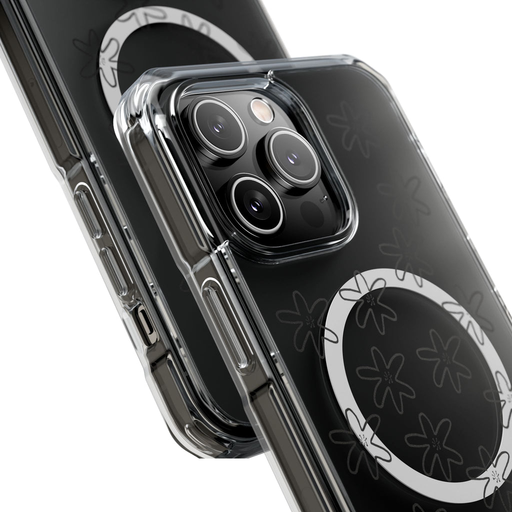 Lilie- Clear Magnetic Phone Case with Magsafe Ring — Slim Protective iPhone Cover